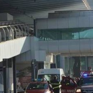 Incendio a Fiumicino
